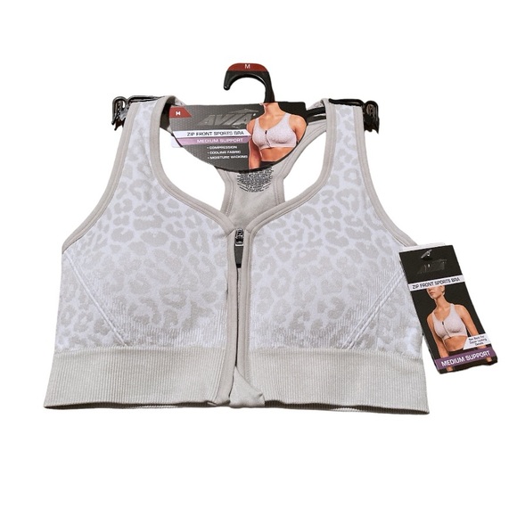 Avia Seamless Zip Front Sports Bra - Picture 8 of 8